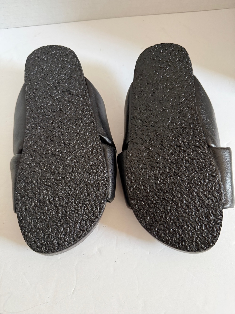 Seychelles Black Crisscross Platform Slide Sandals women size 6 - Picture 7 of 10